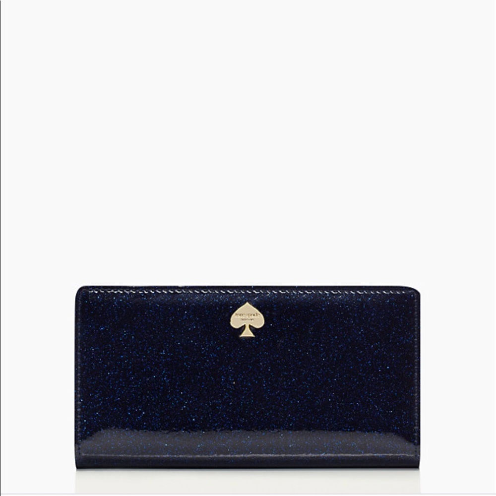 Kate spade glitter bug Stacy wallet